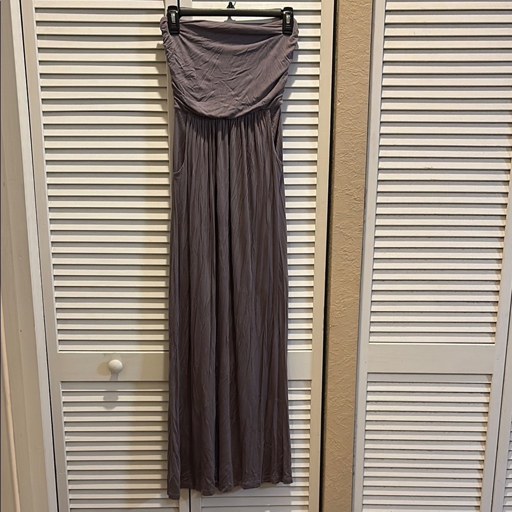 Strapless Maxi Dress